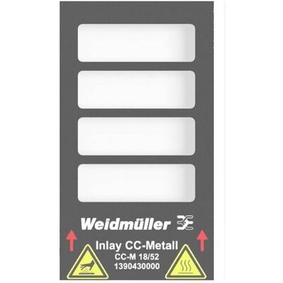 Weidmüller Inlay Inlay CC-M 18/52, Drucker Zubehör Weidmüller Inlay Inlay CC-M 18/52, Drucker Zubehör