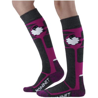 Monnet, Unisex, Sportsocken, Wooly Kids (29 - 30), Pink Monnet, Unisex, Sportsocken, Wooly Kids (29 - 30), Pink