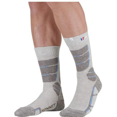 Monnet, Herren, Sportsocken, Trek Lin High (43 - 44), Blau, Grau Monnet, Herren, Sportsocken, Trek Lin High (43 - 44), Blau, Grau