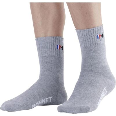 Monnet, Herren, Sportsocken, Twin Trek (43 - 44), Grau Monnet, Herren, Sportsocken, Twin Trek (43 - 44), Grau