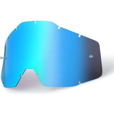 100%, Sportbrille, Linse blau verspiegelt Racecraft 2 - Accuri 2 - Strata 2 (Blau), Blau 100%, Sportbrille, Linse blau verspiegelt Racecraft 2 - Accuri 2 - Strata 2 (Blau), Blau