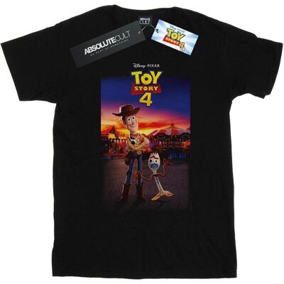 Disney Damen, Shirts, Toy Story 4 Woody And Forky Poster TShirt, Schwarz, (S) Disney Damen, Shirts, Toy Story 4 Woody And Forky Poster TShirt, Schwarz, (S)