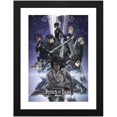 GB Eye Framed Poster Attack on Titan : Season 4 key art 2, Weiteres Gaming Zubehör, Mehrfarbig GB Eye Framed Poster Attack on Titan : Season 4 key art 2, Weiteres Gaming Zubehör, Mehrfarbig