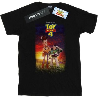 Disney Damen, Shirts, Toy Story 4 Buzz And Woody Poster TShirt, Schwarz, (S) Disney Damen, Shirts, Toy Story 4 Buzz And Woody Poster TShirt, Schwarz, (S)