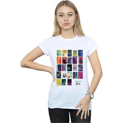 Disney Damen, Shirts, Soul Jazz Poster Wall TShirt, Weiss, (L) Disney Damen, Shirts, Soul Jazz Poster Wall TShirt, Weiss, (L)