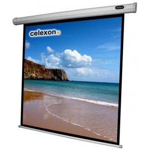 Celexon Economy electric screen - Leinwand - Deckenmontage möglich, geeignet für Wandmon (63", 1:1), Leinwand, Schwarz, Weiss Celexon Economy electric screen - Leinwand - Deckenmontage möglich, geeignet für Wandmon (63", 1:1), Leinwand, Schwarz, Weiss