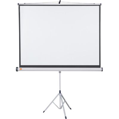 Nobo Stativleinwand 150 x 113.8 cm 4:3 (4:3), Leinwand, Weiss Nobo Stativleinwand 150 x 113.8 cm 4:3 (4:3), Leinwand, Weiss