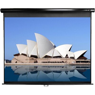 Elite Screens Manual (120", 16:9), Leinwand, Schwarz Elite Screens Manual (120", 16:9), Leinwand, Schwarz