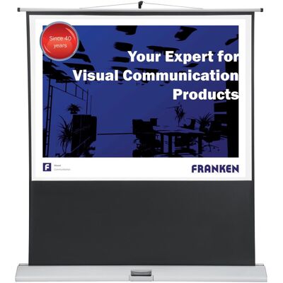 Franken Projektionsleinwand - 172,5x9x24,5cm Hellgrau - Projektionsschirm Franken Projektionsleinwand - 172,5x9x24,5cm Hellgrau - Projektionsschirm