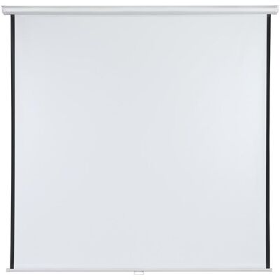 Franken Projektionsschirm 200x200cm - Weiß, 1:1 Franken Projektionsschirm 200x200cm - Weiß, 1:1