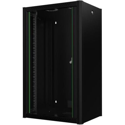 Logon RWP20U45BL Wandrek 20U Zwart rack (20 HE, 19 Zoll Rack), Serverschrank, Schwarz Logon RWP20U45BL Wandrek 20U Zwart rack (20 HE, 19 Zoll Rack), Serverschrank, Schwarz