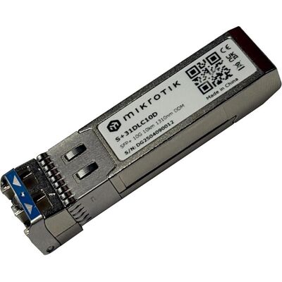 MikroTik SFP+ module 10G SM 10km 1310nm, Transceiver MikroTik SFP+ module 10G SM 10km 1310nm, Transceiver