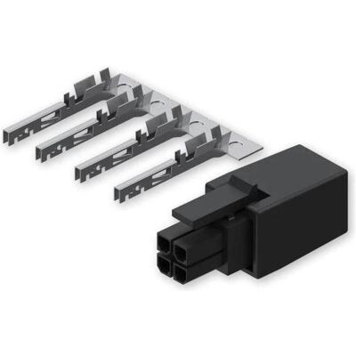 Teltonika PR4MK04K - 4-PIN-Stecker mit Kontaktklemmen (Netzwerk Zubehör), Zubehör Netzwerk Teltonika PR4MK04K - 4-PIN-Stecker mit Kontaktklemmen (Netzwerk Zubehör), Zubehör Netzwerk