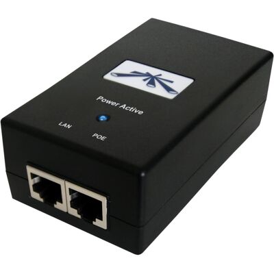 Ubiquiti PoE-48 Passive PoE Adapter EU (24 W), PoE Injector Ubiquiti PoE-48 Passive PoE Adapter EU (24 W), PoE Injector