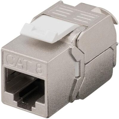 OEM CAT8 STP Keystone Netzwerkstecker - Toolless (Keystone Modul), Zubehör Netzwerk OEM CAT8 STP Keystone Netzwerkstecker - Toolless (Keystone Modul), Zubehör Netzwerk