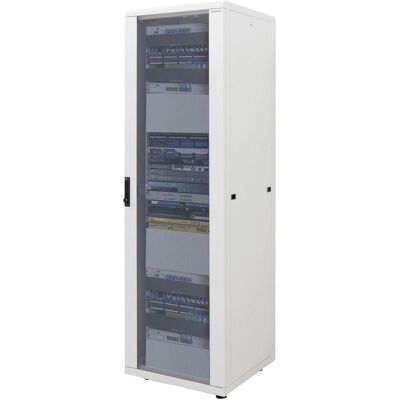 LogiLink Netzwerk Standschrank, 22HE (22 HE), Serverschrank, Grau LogiLink Netzwerk Standschrank, 22HE (22 HE), Serverschrank, Grau