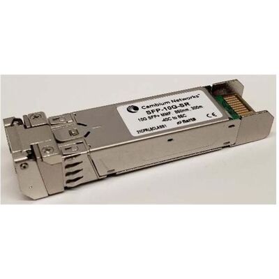 Cambium Networks SFP-10G-SR - Faseroptik - 10000 Mbit/s - SFP+ - 300 m - 850 nm - IEEE 802.3ae, Transceiver Cambium Networks SFP-10G-SR - Faseroptik - 10000 Mbit/s - SFP+ - 300 m - 850 nm - IEEE 802.3ae, Transceiver