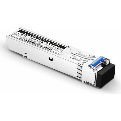 Wirewin Lightwin 155 Mbps SFP BIDI, 1310nmTX/1550nmRX, 20km, DDM, LC-Simplex, Singlemode, Transceiver, Silber Wirewin Lightwin 155 Mbps SFP BIDI, 1310nmTX/1550nmRX, 20km, DDM, LC-Simplex, Singlemode, Transceiver, Silber