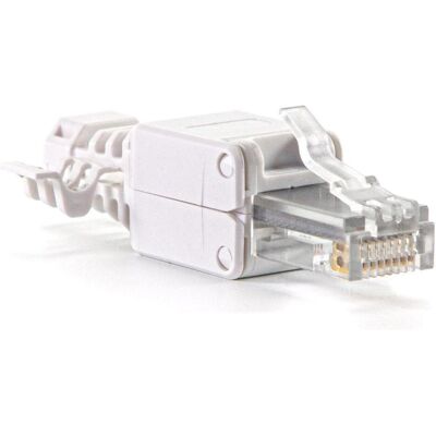 OEM RJ45 Toolless Connector UTP Cat6A White RJ45-6A-TOL-W2, Zubehör Netzwerk OEM RJ45 Toolless Connector UTP Cat6A White RJ45-6A-TOL-W2, Zubehör Netzwerk