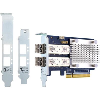 QNAP 32g Fibre Channel Host Bus Adapter, Transceiver QNAP 32g Fibre Channel Host Bus Adapter, Transceiver
