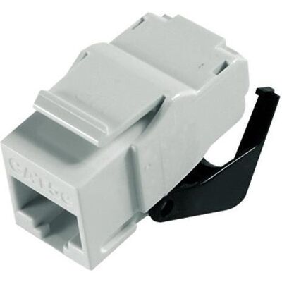 Telegärtner RJ45-Keystone 90° UTP Cat.5e (Keystone Modul), Zubehör Netzwerk Telegärtner RJ45-Keystone 90° UTP Cat.5e (Keystone Modul), Zubehör Netzwerk