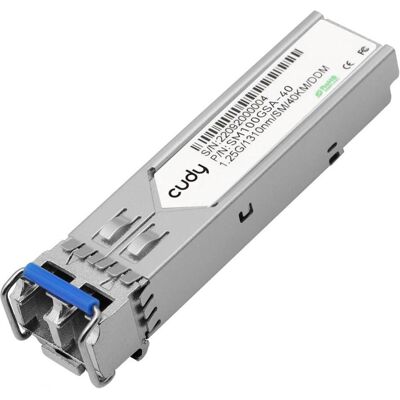 Cudy SFP (Mini-GBIC)-Transceiver-Modul, Transceiver, Silber Cudy SFP (Mini-GBIC)-Transceiver-Modul, Transceiver, Silber