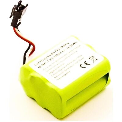 AGI 59760 - Akku - Radio - Tivoli - Grün - Nickel-Metallhydrid (NiMH) - 1800 mAh (1 Stk., Gerätespezifisch, 1800 mAh), Batterien + Akkus AGI 59760 - Akku - Radio - Tivoli - Grün - Nickel-Metallhydrid (NiMH) - 1800 mAh (1 Stk., Gerätespezifisch, 1800 mAh), Batterien + Akkus