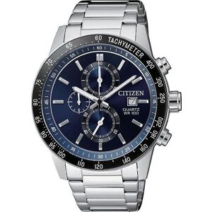 Citizen Armbanduhr, Cronografo al Quarzo Quadrante Blu, Blau, (Chronograph, 44 mm) Citizen Armbanduhr, Cronografo al Quarzo Quadrante Blu, Blau, (Chronograph, 44 mm)