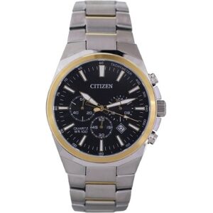 Citizen Armbanduhr, Cronografo al Quarzo Quadrante Nero, Silber, (Chronograph, 40 mm) Citizen Armbanduhr, Cronografo al Quarzo Quadrante Nero, Silber, (Chronograph, 40 mm)