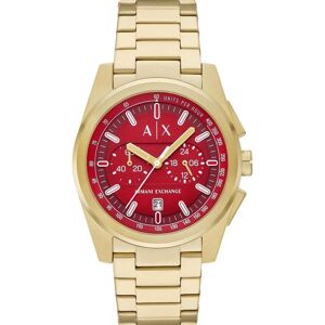 Armani Exchange Armbanduhr, Chronograph, Gold, (Chronograph, Analoguhr, 42 mm) Armani Exchange Armbanduhr, Chronograph, Gold, (Chronograph, Analoguhr, 42 mm)