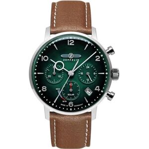 Zeppelin, Armbanduhr, Hindenburg, Grün, (Chronograph, Analoguhr, 41 mm) Zeppelin, Armbanduhr, Hindenburg, Grün, (Chronograph, Analoguhr, 41 mm)