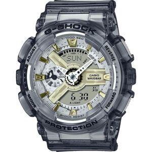 Casio Armbanduhr, GMA-S110GS-8AER, Grau, Silber, Gold, Transparent, (Chronograph, 46 mm) Casio Armbanduhr, GMA-S110GS-8AER, Grau, Silber, Gold, Transparent, (Chronograph, 46 mm)