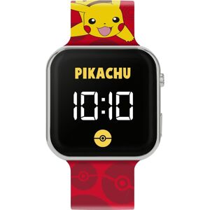 Pokémon, Armbanduhr, Accutime Pikachu LED Red Strap Kids Watch POK4405, Rot, (Digitaluhr) Pokémon, Armbanduhr, Accutime Pikachu LED Red Strap Kids Watch POK4405, Rot, (Digitaluhr)