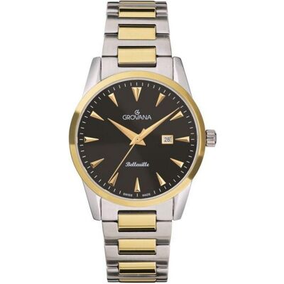 Grovana, Armbanduhr, Belleville Boulevard-Kollektion – Schweizer Montre-Quarz, (Swiss Made) Grovana, Armbanduhr, Belleville Boulevard-Kollektion – Schweizer Montre-Quarz, (Swiss Made)