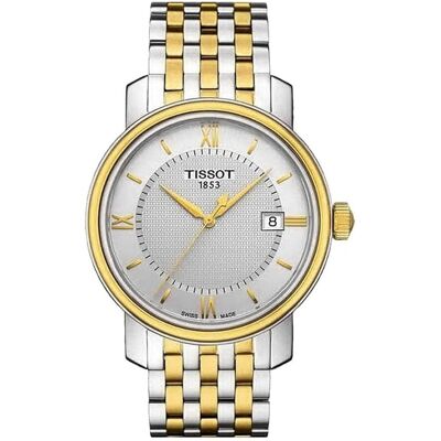Tissot, Armbanduhr, Bridgeport Quartz Gent, Gold, (Analoguhr, Swiss Made, 40 mm) Tissot, Armbanduhr, Bridgeport Quartz Gent, Gold, (Analoguhr, Swiss Made, 40 mm)
