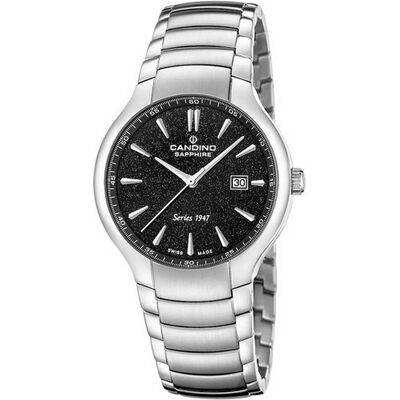 Candino, Armbanduhr, C4792/4 1947, Silber, (Swiss Made, 40.05 mm) Candino, Armbanduhr, C4792/4 1947, Silber, (Swiss Made, 40.05 mm)
