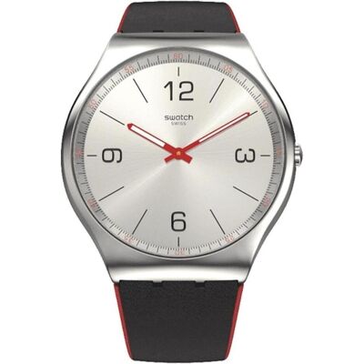 Swatch, Armbanduhr, Skinmetal, (Analoguhr, 42 mm) Swatch, Armbanduhr, Skinmetal, (Analoguhr, 42 mm)