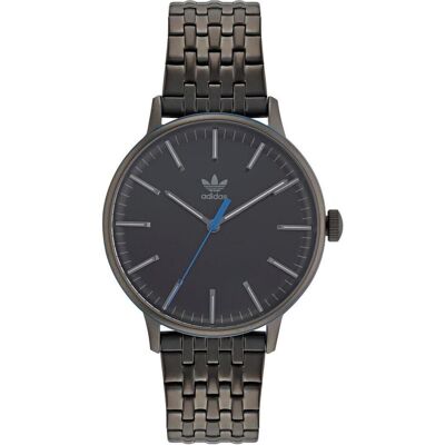 Adidas Armbanduhr, Herrenuhr (Ø 38 mm), Silber, Schwarz, (38 mm) Adidas Armbanduhr, Herrenuhr (Ø 38 mm), Silber, Schwarz, (38 mm)