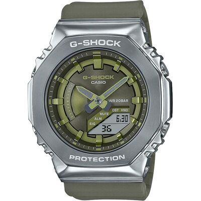 Casio Armbanduhr, G-Shock - GM-S2100-3AER, Grün, (Gangreserveanzeige, Hybrid Uhr, Lünette drehbar, 40 mm) Casio Armbanduhr, G-Shock - GM-S2100-3AER, Grün, (Gangreserveanzeige, Hybrid Uhr, Lünette drehbar, 40 mm)