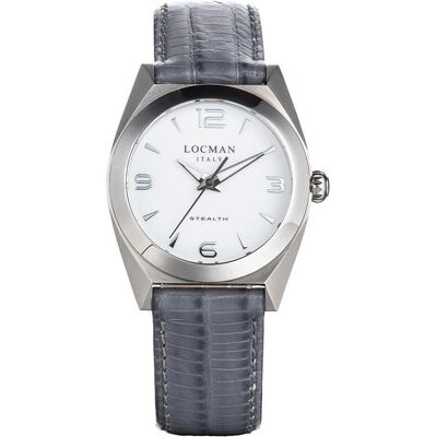 Locman, Armbanduhr, Italy Damenuhr Stealth Lady grau Ref. 0804, Grau, (Analoguhr, 33 mm) Locman, Armbanduhr, Italy Damenuhr Stealth Lady grau Ref. 0804, Grau, (Analoguhr, 33 mm)