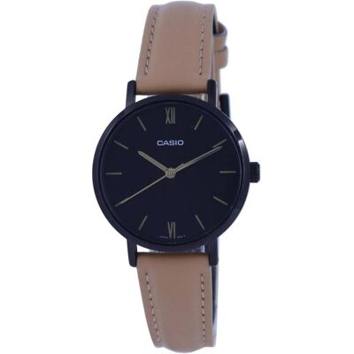 Casio Armbanduhr, LTP-VT02BL-1A, Schwarz, (Analoguhr) Casio Armbanduhr, LTP-VT02BL-1A, Schwarz, (Analoguhr)