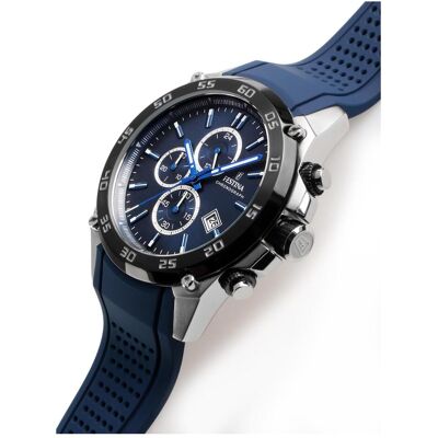 Festina, Armbanduhr, The Originals, Silber, (Analoguhr, Chronograph, 47 mm) Festina, Armbanduhr, The Originals, Silber, (Analoguhr, Chronograph, 47 mm)