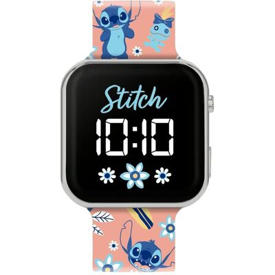 Disney Armbanduhr, Lilo & Stitch LED-Uhr mit Aufdruck, Mehrfarbig Disney Armbanduhr, Lilo & Stitch LED-Uhr mit Aufdruck, Mehrfarbig