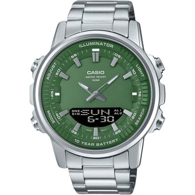 Casio Armbanduhr, AMW-880D-3AV, Grün, (Analoguhr, 47 mm) Casio Armbanduhr, AMW-880D-3AV, Grün, (Analoguhr, 47 mm)