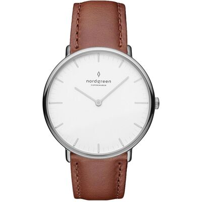 Nordgreen, Armbanduhr, Unisexuhr, Silber, (36 mm) Nordgreen, Armbanduhr, Unisexuhr, Silber, (36 mm)
