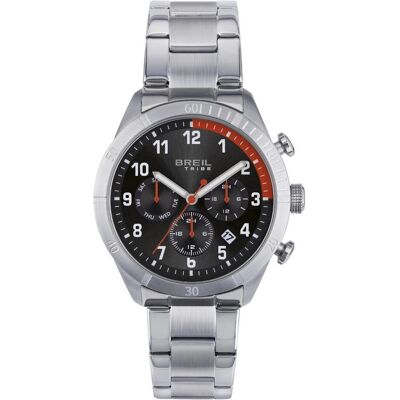 Breil, Armbanduhr, Mod. EW0592, Rot, Schwarz, Silber, (Chronograph, 42 mm) Breil, Armbanduhr, Mod. EW0592, Rot, Schwarz, Silber, (Chronograph, 42 mm)