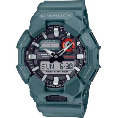 G-Shock, Armbanduhr, GA-010-2AER, Blau, (Analoguhr, Chronograph, Digitaluhr, 46 mm) G-Shock, Armbanduhr, GA-010-2AER, Blau, (Analoguhr, Chronograph, Digitaluhr, 46 mm)