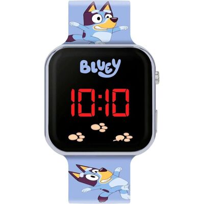 Disney Armbanduhr, Bluey Jungen Digital Quarzuhr, Blau, (Digitaluhr) Disney Armbanduhr, Bluey Jungen Digital Quarzuhr, Blau, (Digitaluhr)