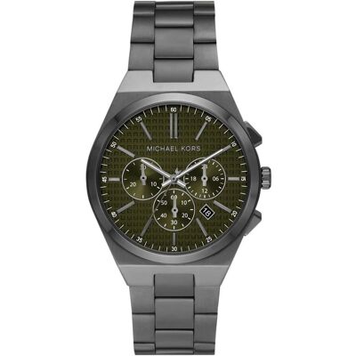 Michael Kors, Armbanduhr, Lennox, Grau, (Chronograph, 41 mm) Michael Kors, Armbanduhr, Lennox, Grau, (Chronograph, 41 mm)