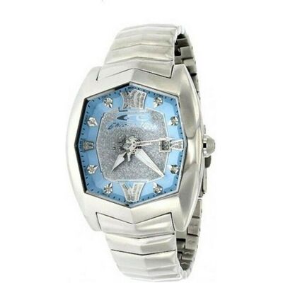 Chronotech, Armbanduhr, Ladies' Watch CT7964L-01M (Ø 34 mm), Blau, Silber, (34 mm) Chronotech, Armbanduhr, Ladies' Watch CT7964L-01M (Ø 34 mm), Blau, Silber, (34 mm)
